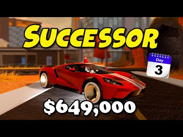 Jailbreak SUCCESSOR Supercar FULL REVIEW! FASTEST? WORTH IT? (Roblox Jailbreak)