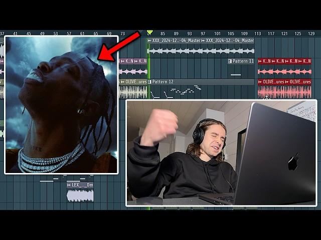 Making a Cinematic Travis Scott x Kanye West Type Beat | FL Studio Cookup