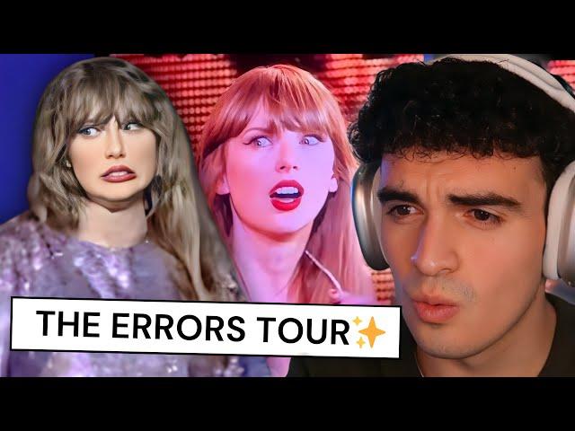 Reacting to THE ERRORS TOUR (Eras Tour Fails)