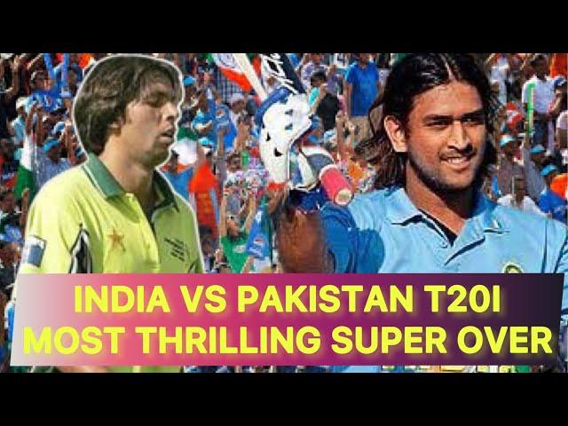 India vs Pakistan | Most thrilling Super over match | Muhammad Asif amazing bowling #pakvsindia