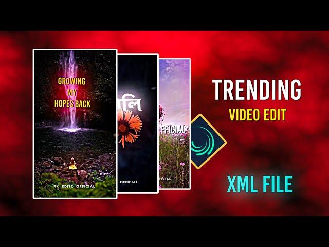 Trending Edit Alight motion || Assamese song Kinu Jadu Aaji Bukur majot || RK EDITZ OFFICIAL#preset