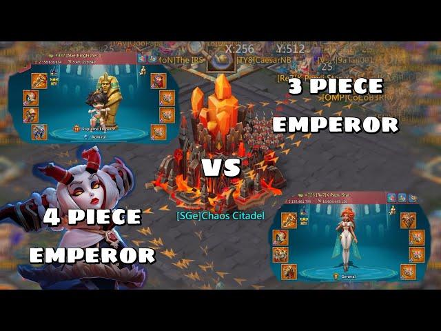 KINGFISHER VS PEPSI STAR! EMPEROR ACTION IN CHAOS ARENA! CRAZY PURE T5 WAR! Lords Mobile