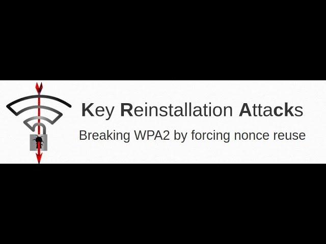 WLAN is insecure - KRACKS attack on WPA2