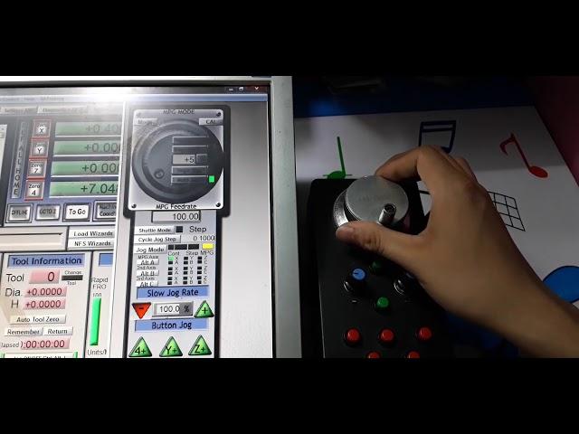 MPG control on Mach3