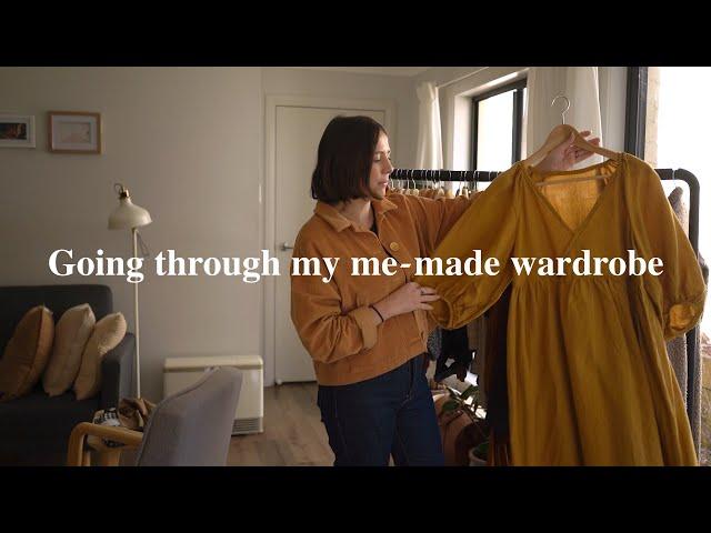 Going through my me-made wardrobe a week into Me Made May and sewing plans