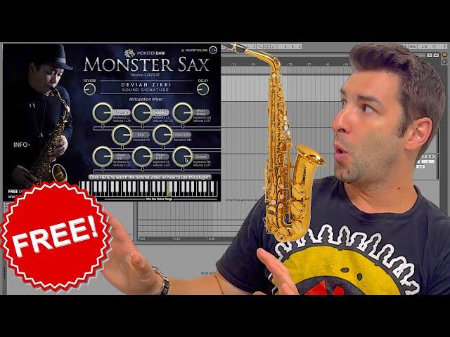 Monster Sax - FREE Saxophone VST Plugin | BEST Free VST Plugins Detective ️