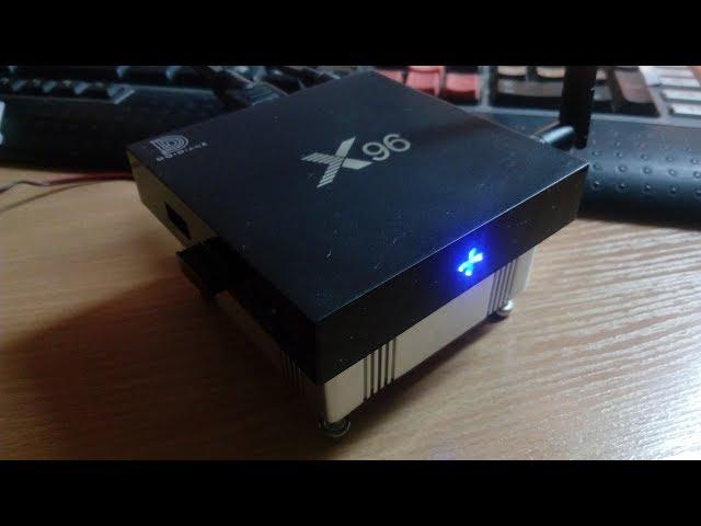 Замена штатного охлаждения TVBox X96