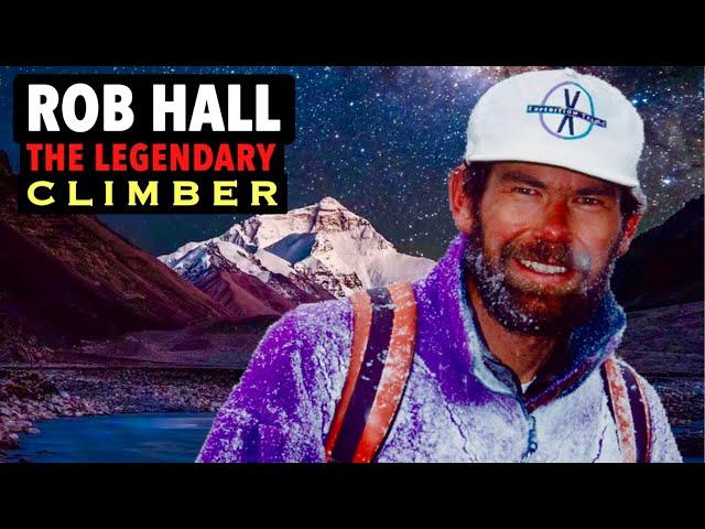 What ordeal Rob Hall went through before his death on Everest?