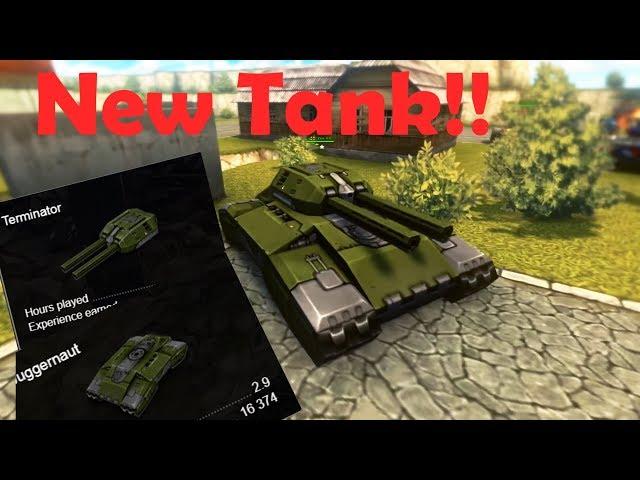 Tanki Online New Hull and Turret Juggernaut & Terminator | ТАНКИ ОНЛАЙН l ТЕСТ НОВОЙ ПУШКИ И КОРПУСА