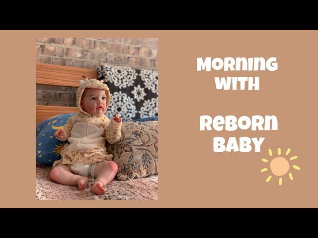 Утро с РЕБОРНОМ️ Morning with REBORN baby| Roleplay