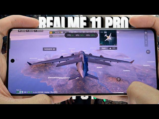 Realme 11 Pro test game PUBG New State 2024 | Dimensity 7050 5G