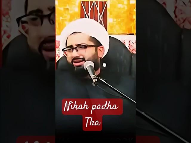 Nikah padha tha / allama best bayan /#bayan