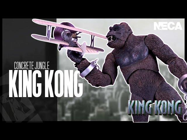 NECA King Kong Concrete Jungle Version Figure @TheReviewSpot