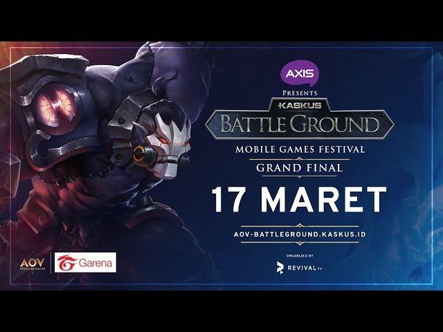 [LIVE AOV]  KASKUS BATTLEGROUND SEASON 4 GRAND FINAL