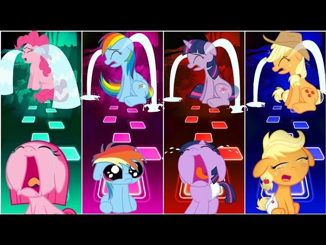 Crying Baby MlpRainbow DashPinkie pieApplejackTwilight sparkle— Song Tileshopedmrush #mlp