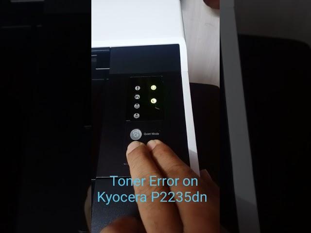 Toner Error on Kyocera P2235dn sk231220211138