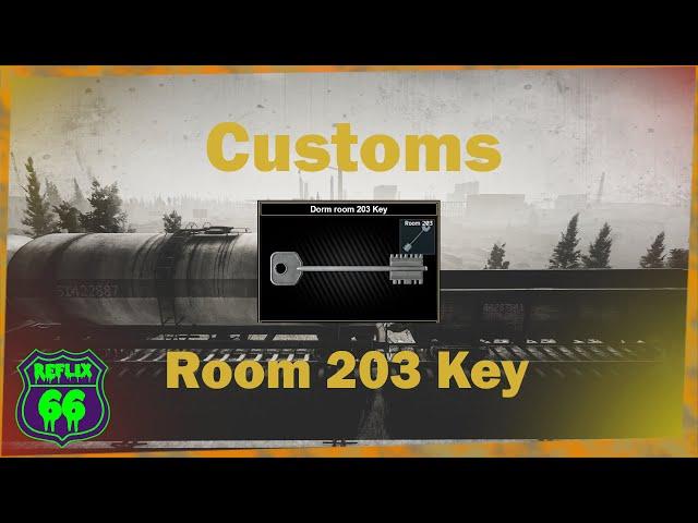 This video is a .12 Escape From Tarkov Key Guide for the Customs Dorm Room 203 Key.