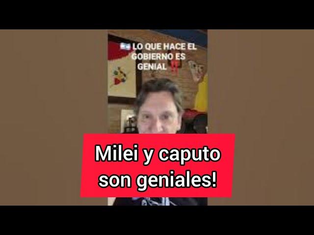 Milei y Caputo SON UNOS GENIOS !!!