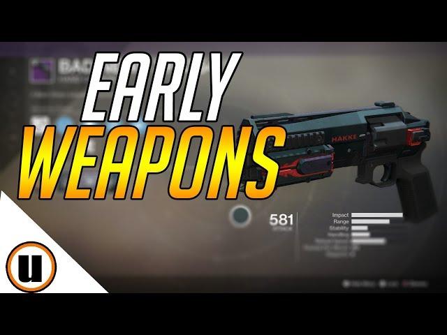 Destiny 2 | How to get Early Black Armory Weapons