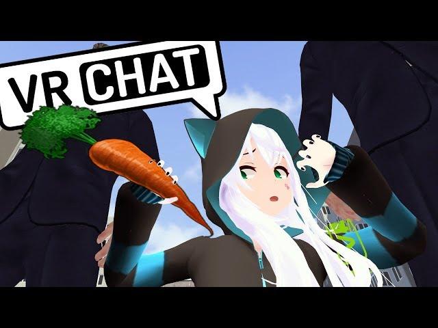 VRCHAT - ДЕВУШКА КОТОРАЯ ЛЮБИТ МОРКОВЬ  (ВР ЧАТ МОНТАЖ)