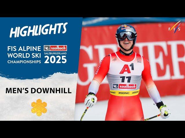 Von Allmen picks first ever Downhill win to snatch gold medal | Saalbach 2025