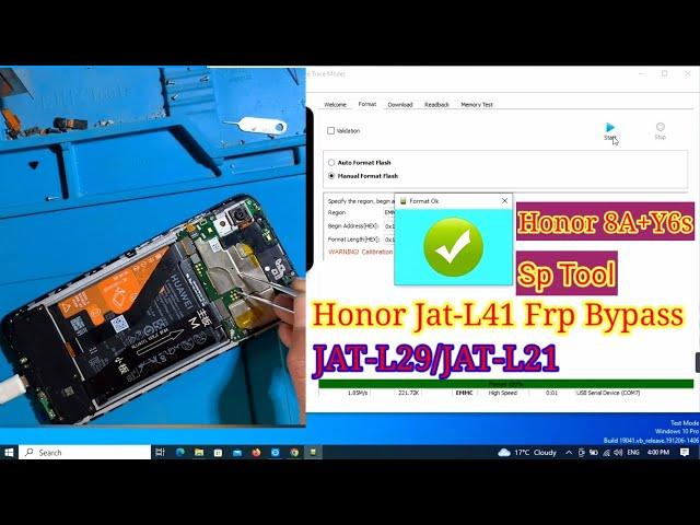 Huawei Y6s FRP BYPASS | HONOR 8A Account | JAT-LX3, JAT-L29, JAT-LX1, JAT-L41 | [Fix Free Tool File]