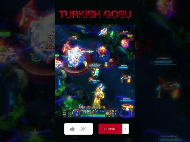 TURKISH GOSU | JUNGLE VAYNE #leagueoflegends #lol #shorts #funnyvideo #fun #tiktok #funnyvideo #win