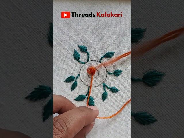  Most Amazing Flower Embroidery Designs  #shorts #embroidery