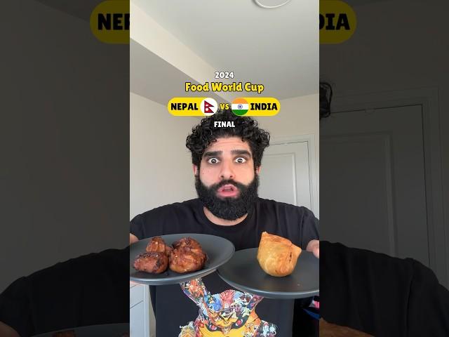 NEPAL VS INDIA - Food World Cup