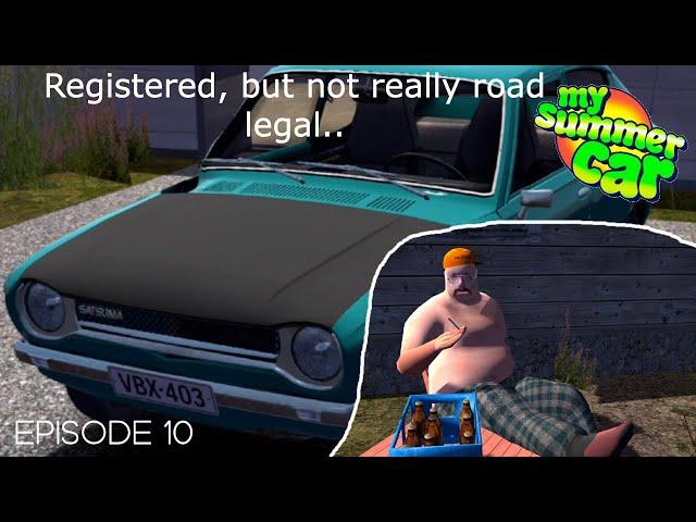 Car inspection - Getting the truck! (My Summer car Permadeath EP10)