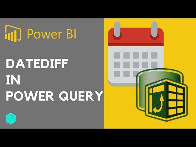 How to find difference between 2 dates in Power query | Duration. Days ( ) function