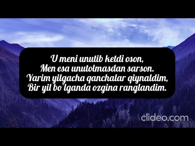 UMMON - YILLAR O'TIB KETIBDI [KARAOKE]