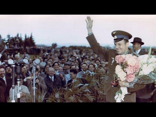 Юрий Гагарин в България през 1961 и 1966 година