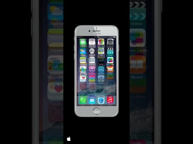 Evolution of iOS  | History #shorts