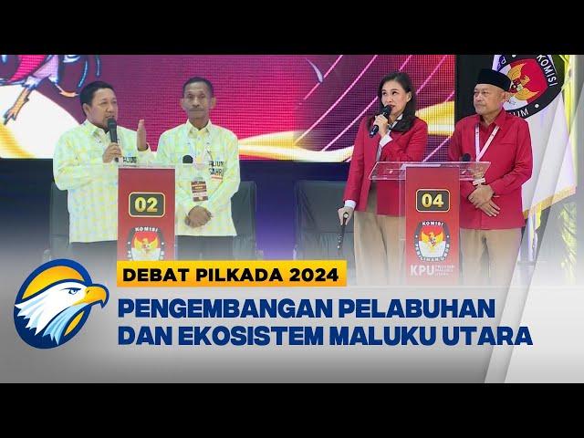 Debat Aliong-Sahril dan Sherly-Sarbin Debat Soal Pengembangan Pelabuhan dan Kerusakan Ekosistem