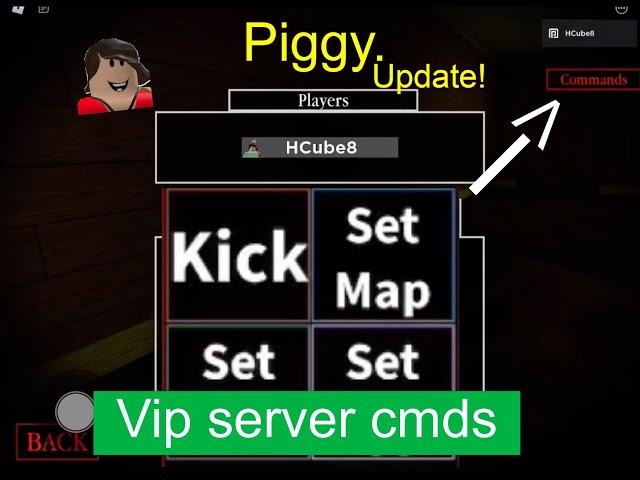 Roblox piggy Vip Server Commands * ROBLOX *