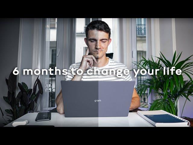 How To Change Your Life In 6 Months - The Progress = Happiness Equation