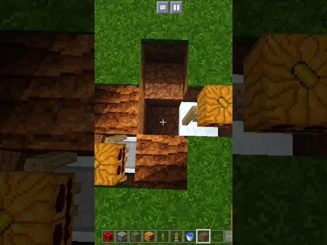Осенний огород в Майнкрафте! #как #building #minecraft #nature #shorts #short #pumpkin #design #how