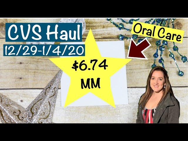 CVS Haul 12/29-1/4/20: $6.74 MM Oral Care Deal! Lots of Freebies!