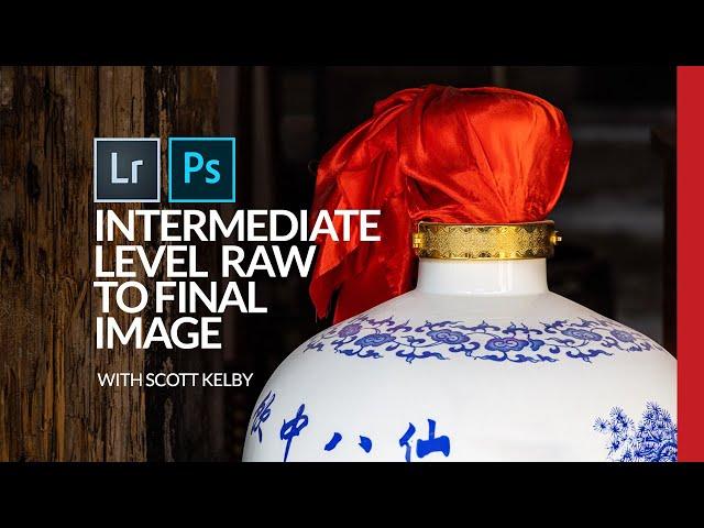 Lightroom Intermediate Level Start-to-Finish From RAW (incl some Photoshop, too)