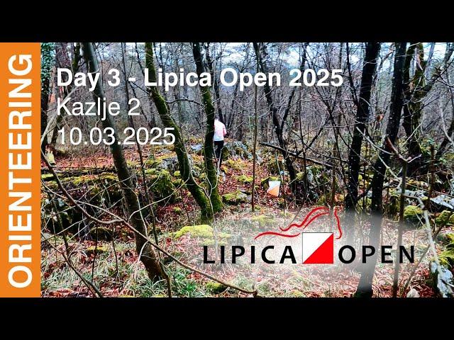 Headcam orienteering | Lipica Open 2025 Slovenia | Day 3 Kazlje 2