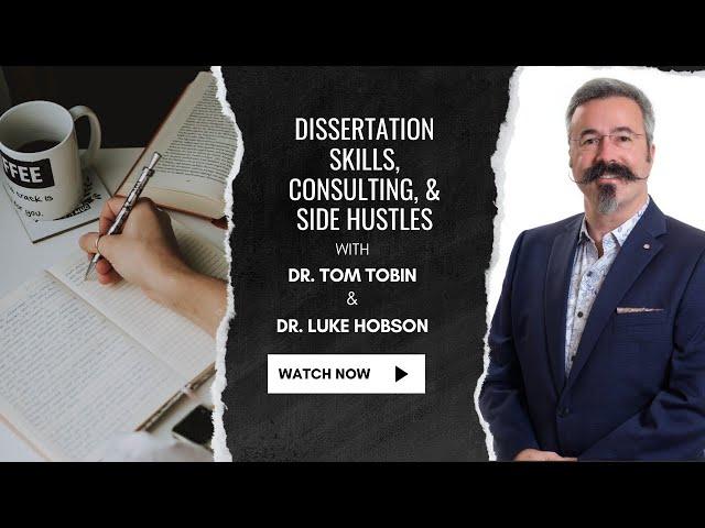 Dissertation Skills, Consulting, and Side Hustles