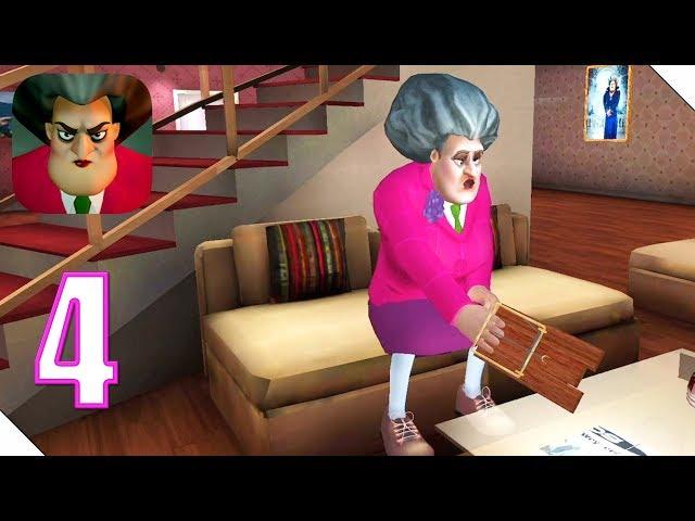 Scary Teacher 3D Прохождение Часть 4 Злая Училка | Андроид/iOS Геймплей