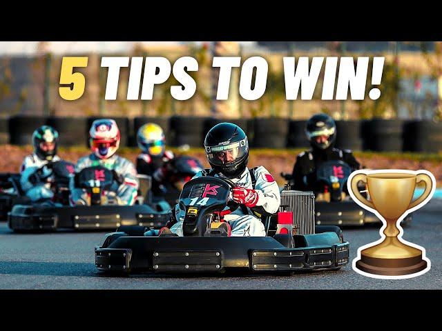 5 tips for BEGINNERS in Karting (tutorial)