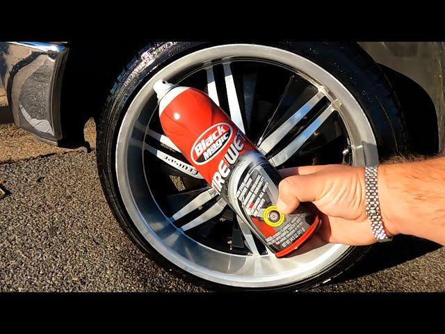 Black Magic Tire Wet Foam How To Use & Product Review Easy DIY Car Care Auto Detailing Car Cleaning