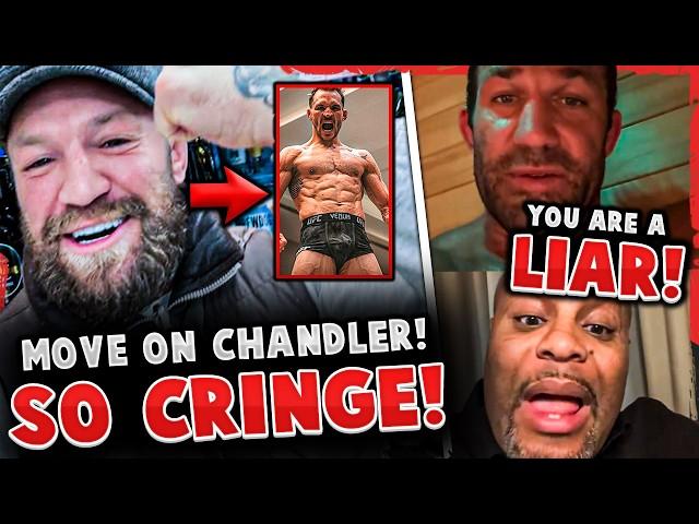 Michael Chandler gets ROASTED after "CRINGE" post! Luke Rockhold calls DC a LIAR!