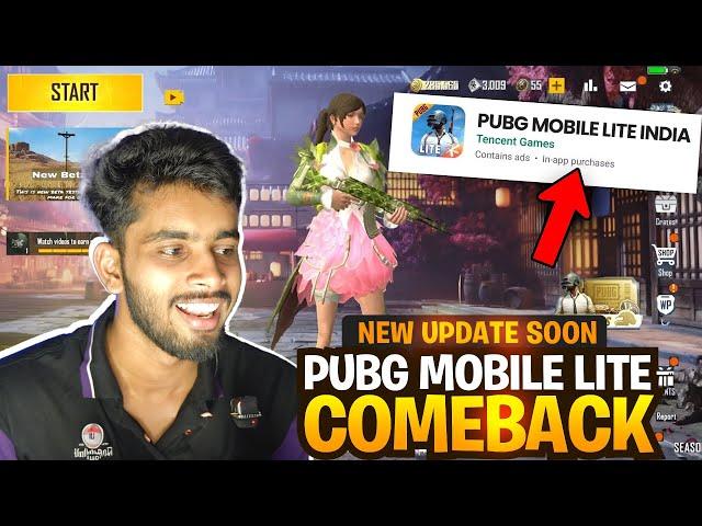 NEW UPDATE 0.28.0 VERSION  | PUBG MOBILE LITE COMEBACK IN INDIA ? | BGMI LITE