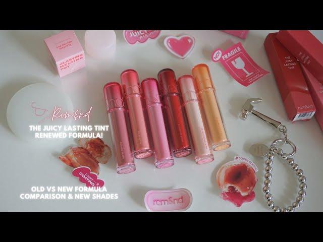 2024 NEW! THE JUICY LASTING TINT RENEWED FORMULA + COMPARISON  Lululand