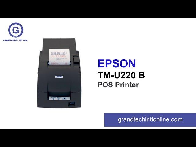 Epson TM-U220B Dot Matrix POS Printer