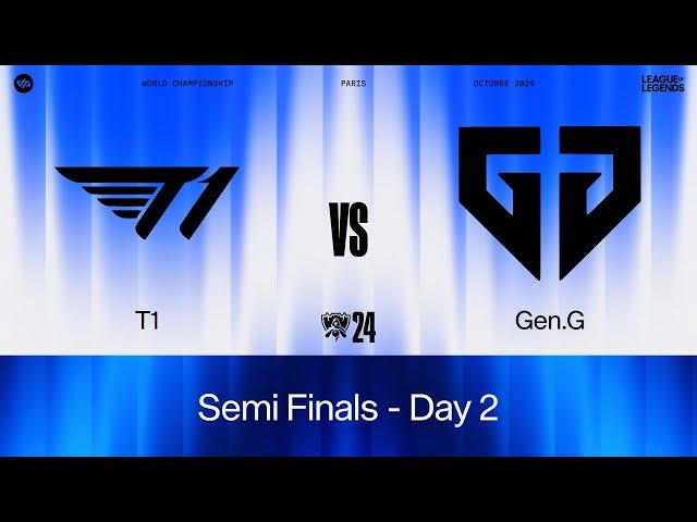 T1 vs GENG, LE MATCH LE PLUS ATTENDU DE L'ANNÉE | WORLDS 2024